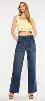 Seville High Rise Wide Flare Jeans - Official Kancan USA