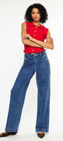 Sol High Rise Wide Leg Trousers - Official Kancan USA