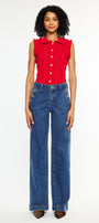 Sol High Rise Wide Leg Trousers - Official Kancan USA