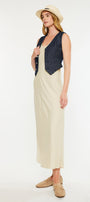 Shelley Stripe Tailored Vest - Official Kancan USA