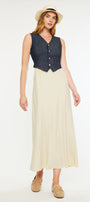 Shelley Stripe Tailored Vest - Official Kancan USA