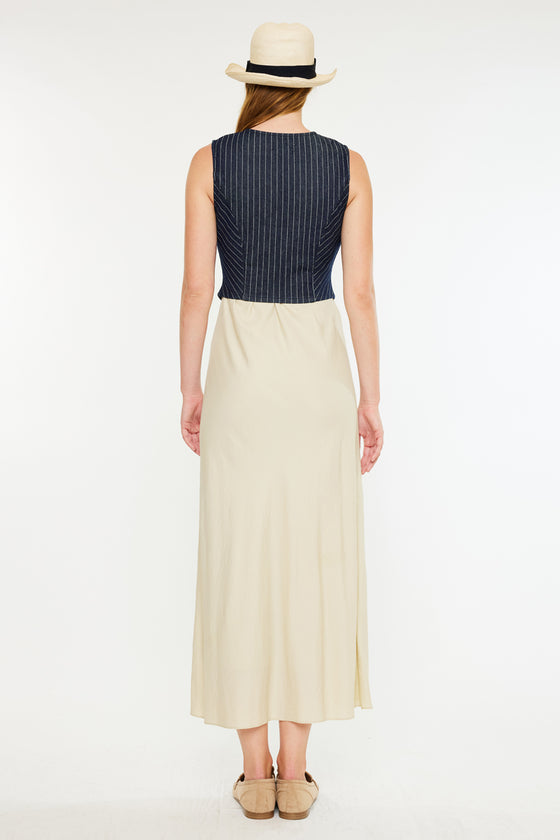 Shelley Stripe Tailored Vest