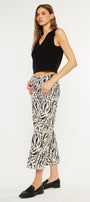 Alonso Mid Rise Crop Wide Leg Jeans - Official Kancan USA