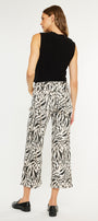 Alonso Mid Rise Crop Wide Leg Jeans - Official Kancan USA