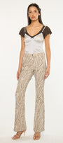 Zellie High Rise Flare Jeans - Official Kancan USA