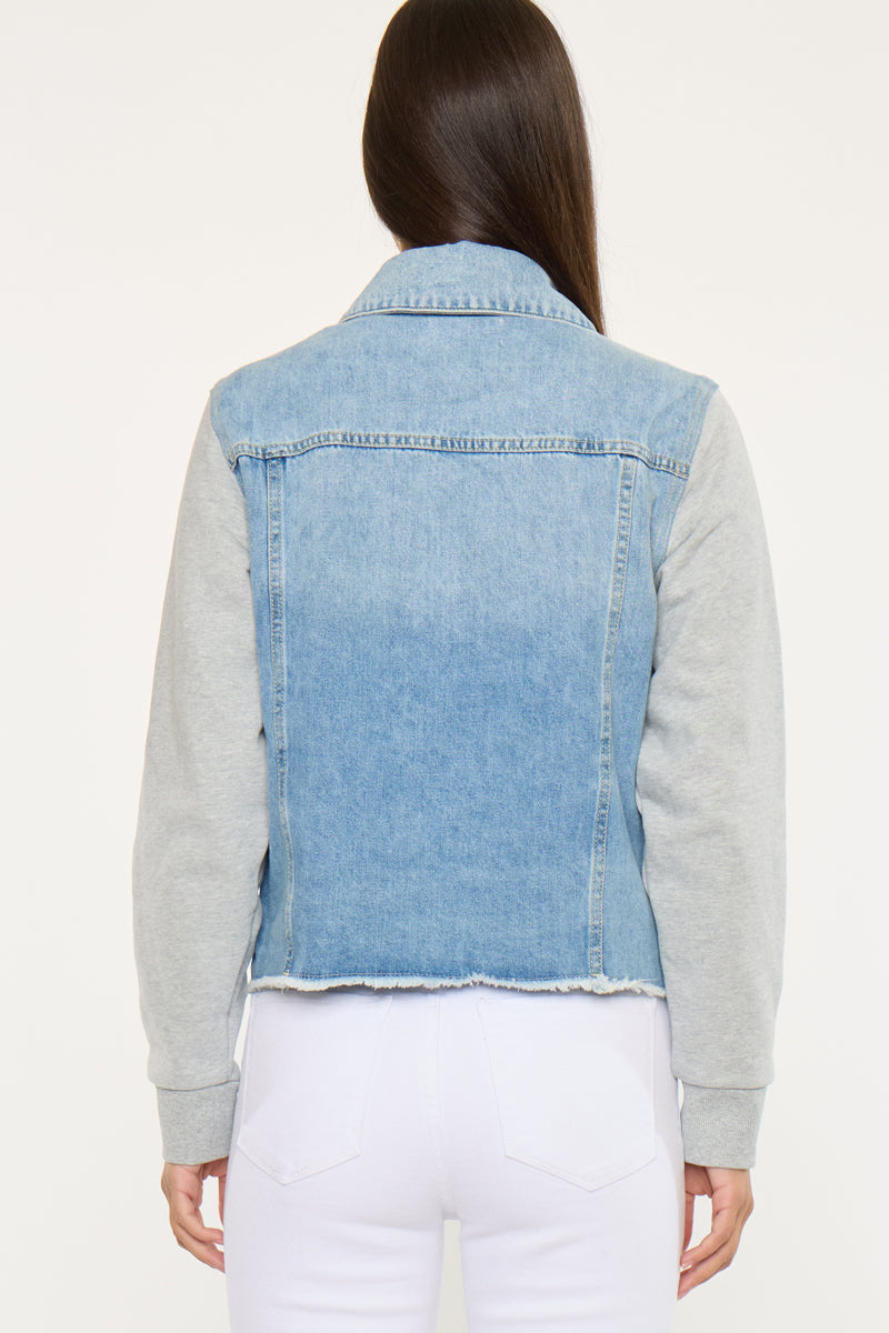 Karine Denim Hoodie Jacket - Official Kancan USA