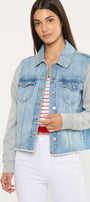 Karine Denim Hoodie Jacket - Official Kancan USA