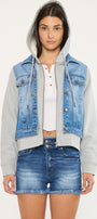 Kenzie Denim Hoodie Jacket - Official Kancan USA