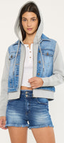 Kenzie Denim Hoodie Jacket - Official Kancan USA