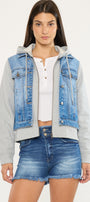 Kenzie Denim Hoodie Jacket - Official Kancan USA