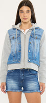 Kenzie Denim Hoodie Jacket - Official Kancan USA
