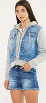Kenzie Denim Hoodie Jacket - Official Kancan USA