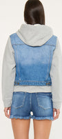 Kenzie Denim Hoodie Jacket - Official Kancan USA