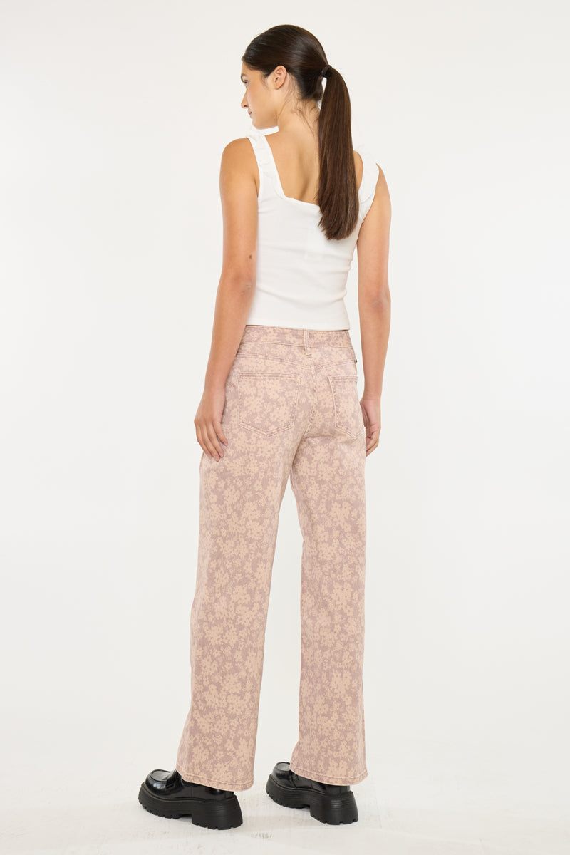 Roselynn High Rise Wide Leg Jean