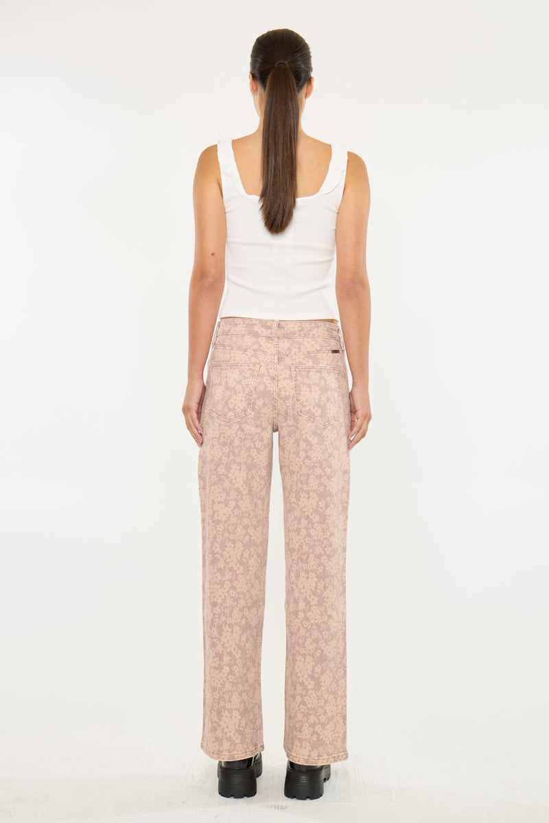 Roselynn High Rise Wide Leg Jean