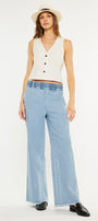Dia Ultra High Rise Wide Leg Jean - Official Kancan USA