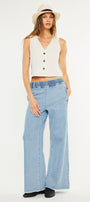 Dia Ultra High Rise Wide Leg Jean - Official Kancan USA