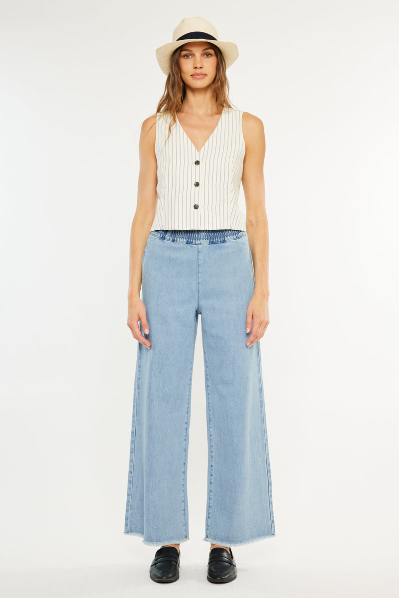 Dia Ultra High Rise Wide Leg Jean - Official Kancan USA