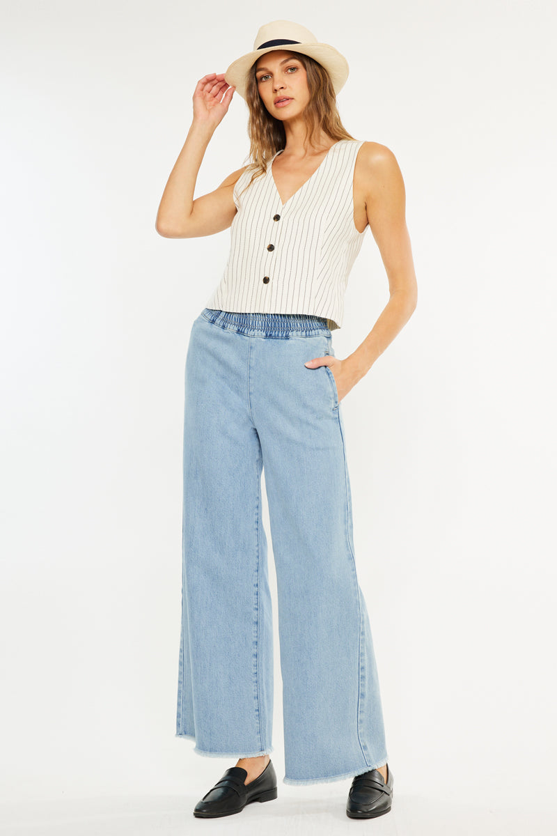 Dia Ultra High Rise Wide Leg Jean - Official Kancan USA
