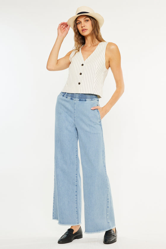 Dia Ultra High Rise Wide Leg Jean - Official Kancan USA