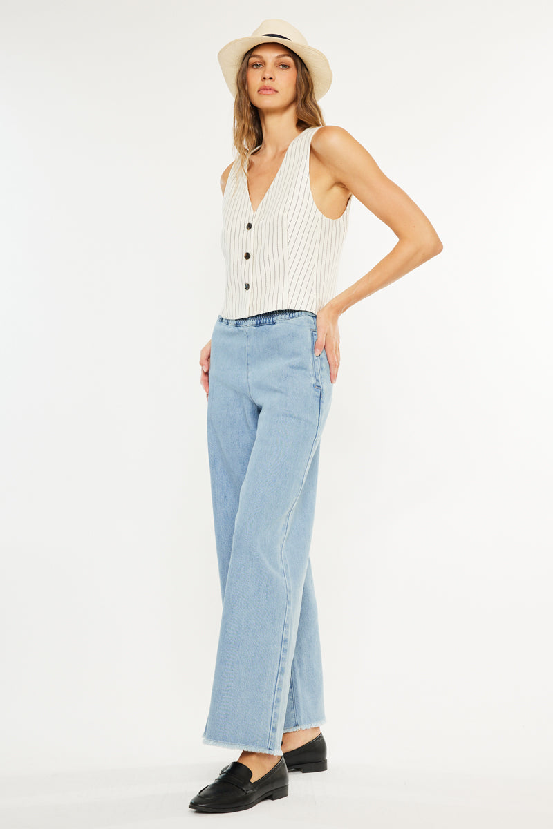 Dia Ultra High Rise Wide Leg Jean - Official Kancan USA