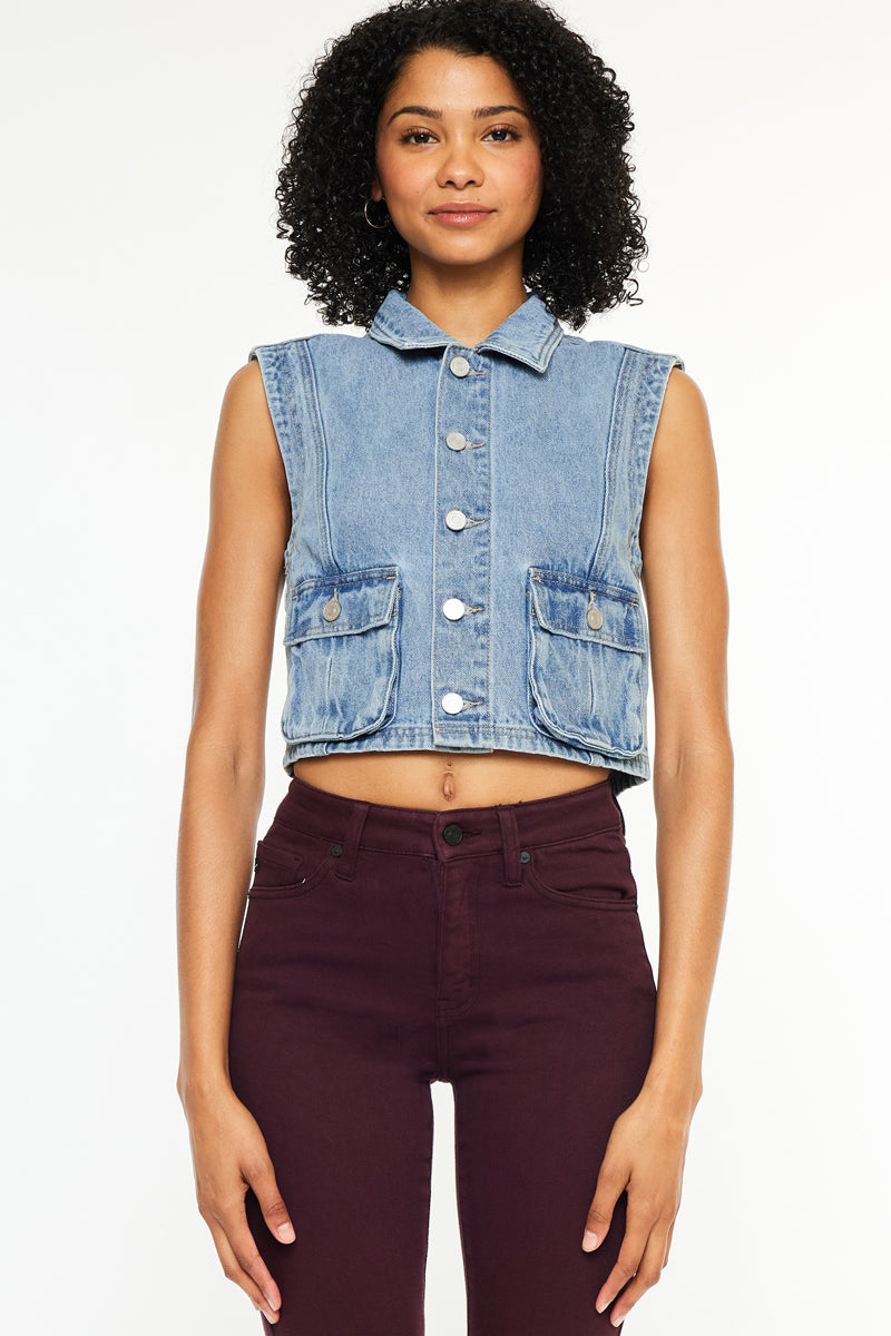 Debbie Denim Vest - Official Kancan USA