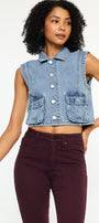 Debbie Denim Vest - Official Kancan USA