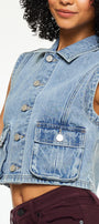 Debbie Denim Vest - Official Kancan USA