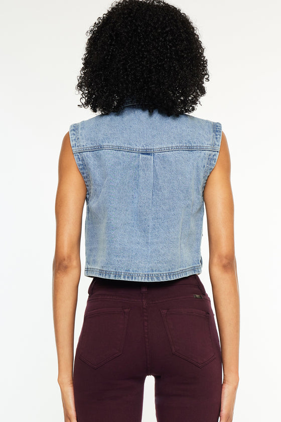 Debbie Denim Vest - Official Kancan USA