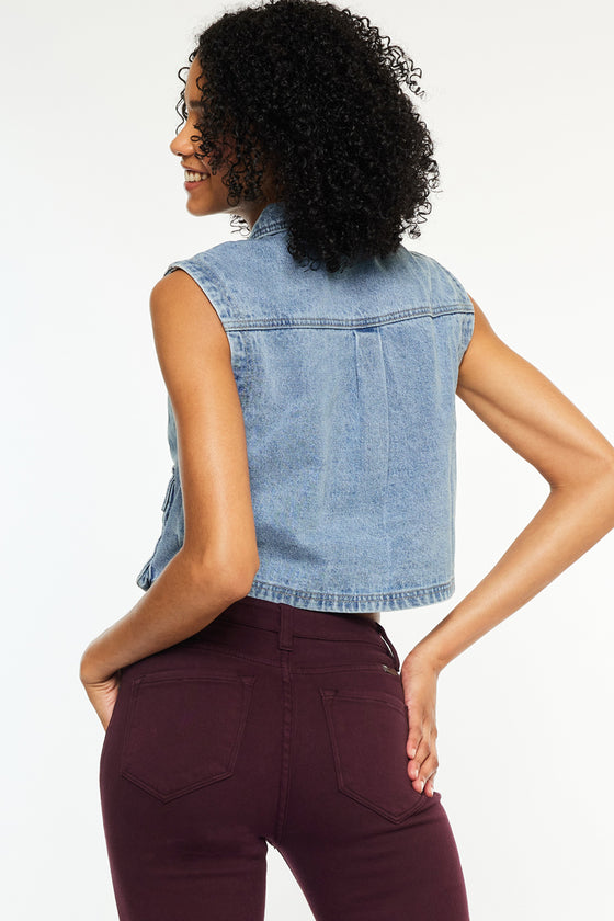 Debbie Denim Vest - Official Kancan USA