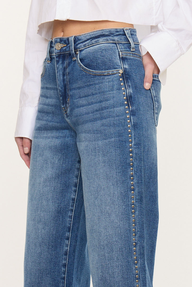 Mailene High Rise Crop Wide - Official Kancan USA