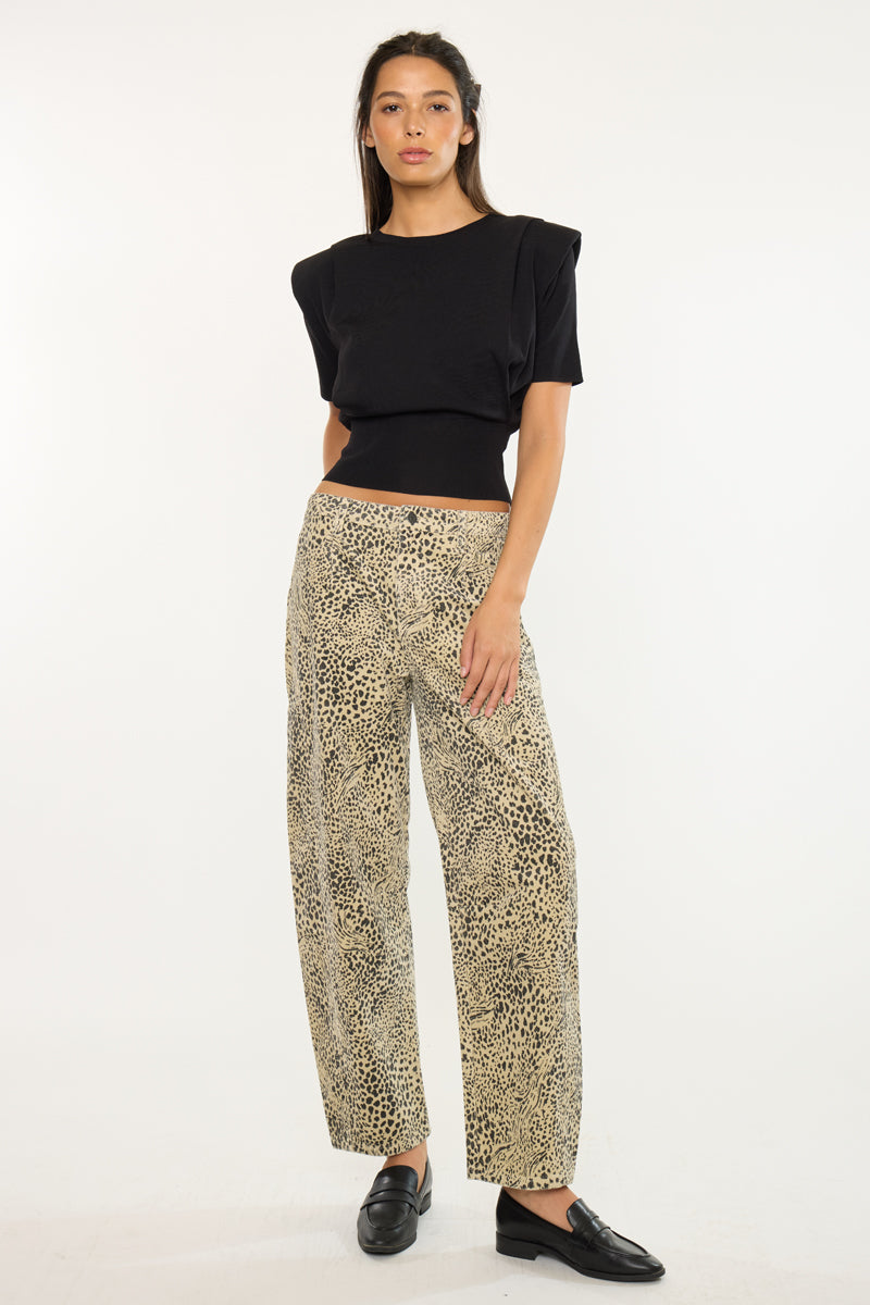 Lydia Low Slung Barrel Jeans - Official Kancan USA