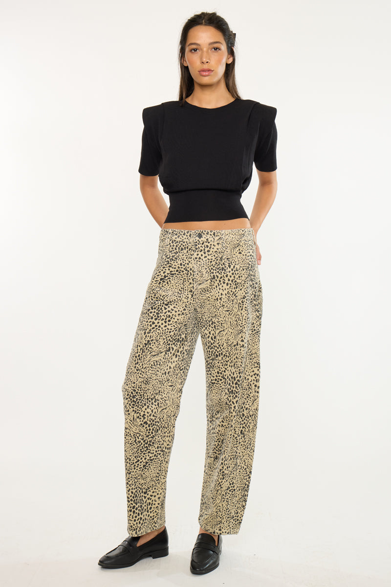 Lydia Low Slung Barrel Jeans - Official Kancan USA