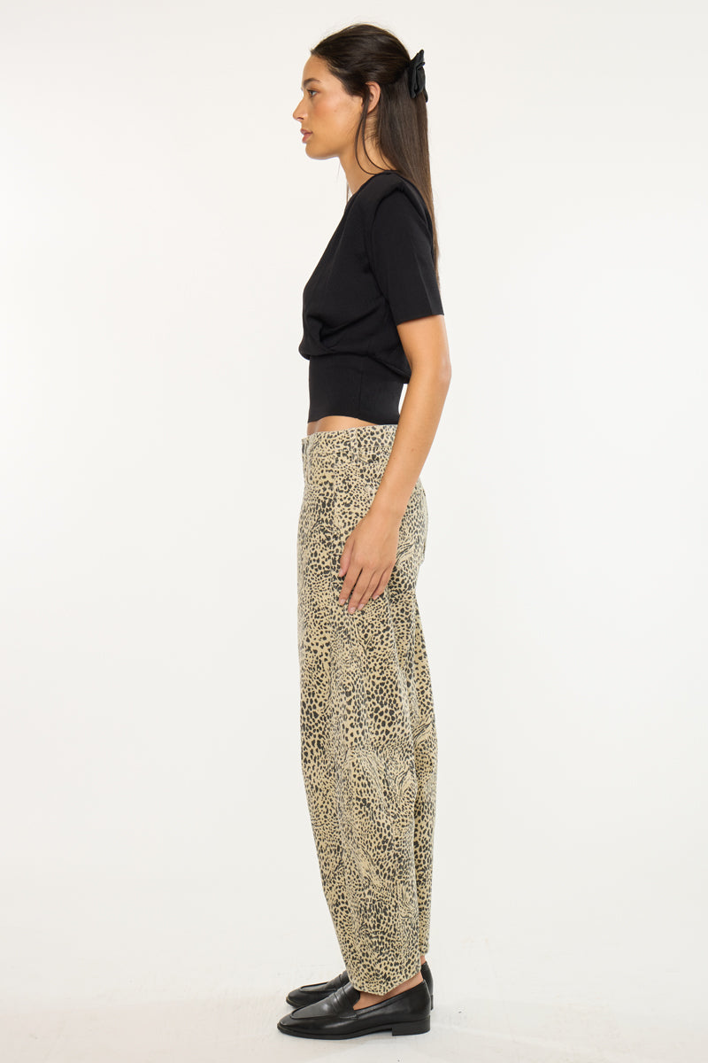 Lydia Low Slung Barrel Jeans - Official Kancan USA