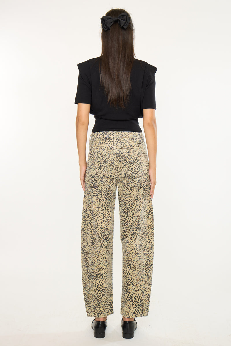 Lydia Low Slung Barrel Jeans - Official Kancan USA