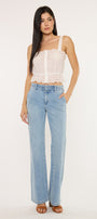 Islan High Rise Wide Flare Jeans - Official Kancan USA