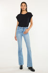Azul Mid Rise Flare Jeans - Official Kancan USA