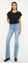 Azul Mid Rise Flare Jeans - Official Kancan USA