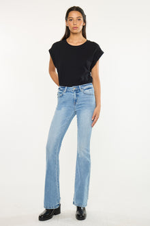  Azul Mid Rise Flare Jeans - Official Kancan USA