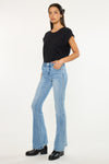 Azul Mid Rise Flare Jeans - Official Kancan USA