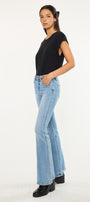 Azul Mid Rise Flare Jeans - Official Kancan USA