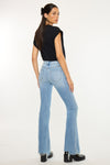 Azul Mid Rise Flare Jeans - Official Kancan USA