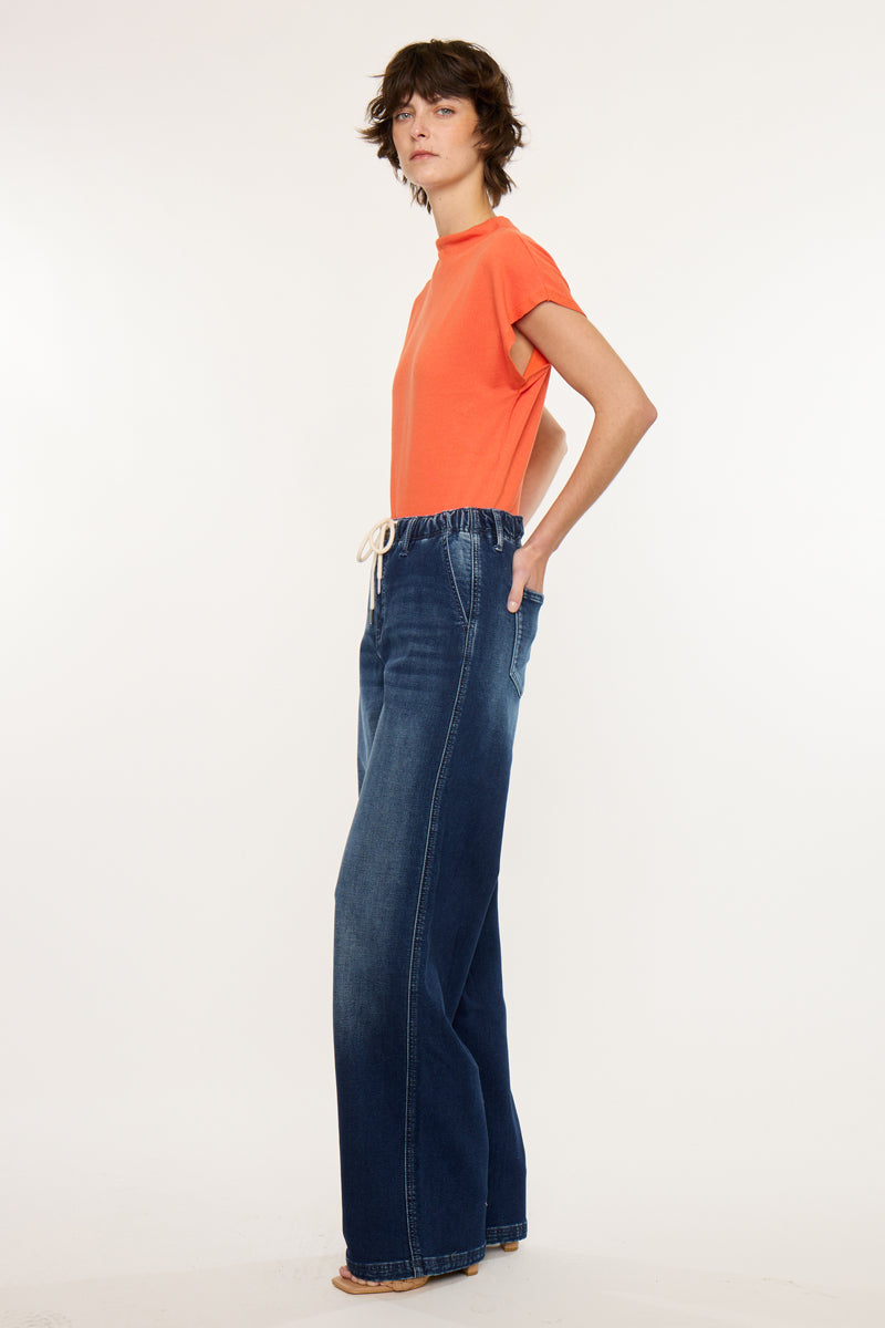 Quin Knit High Rise Wide - Official Kancan USA