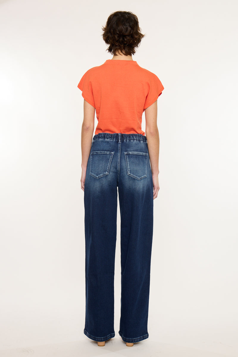 Quin Knit High Rise Wide - Official Kancan USA