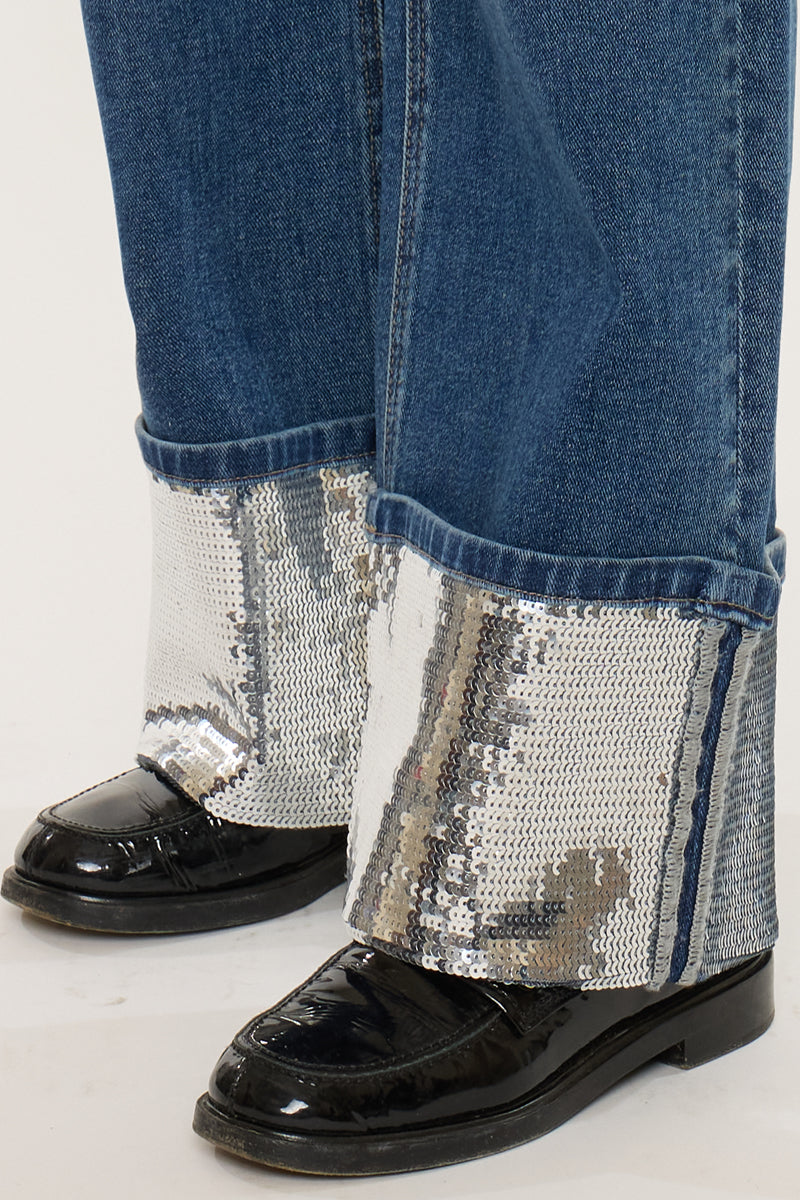 Vivianne Mid Rise Wide Jeans