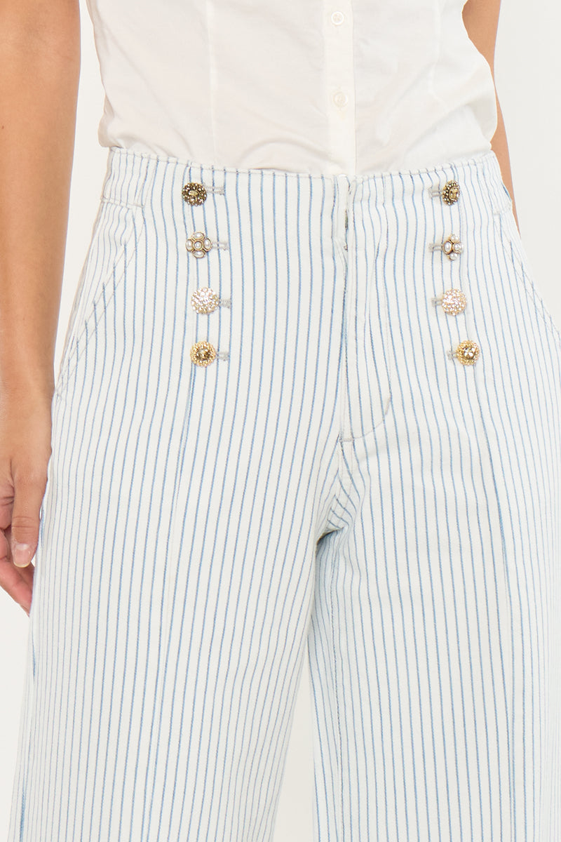 Elora High Rise Wide Leg Trousers