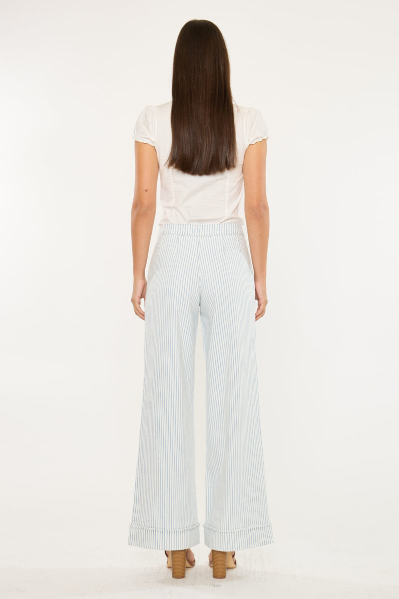 Elora High Rise Wide Leg Trousers