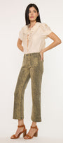 Natalie High Rise Crop Flare - Official Kancan USA