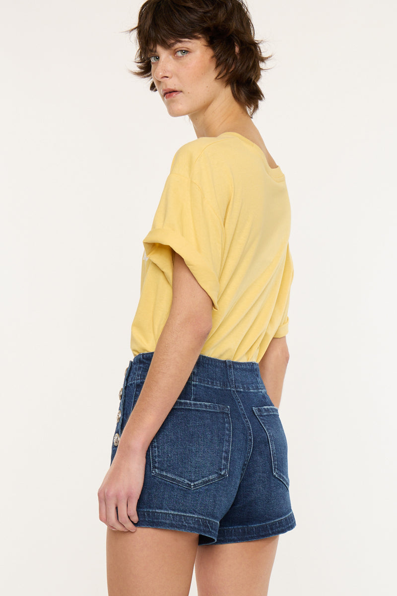 Sallie High Rise Shorts - Official Kancan USA