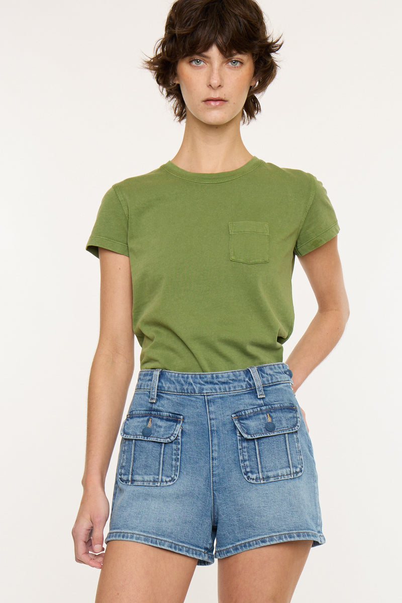 Sharon High Rise Shorts - Official Kancan USA